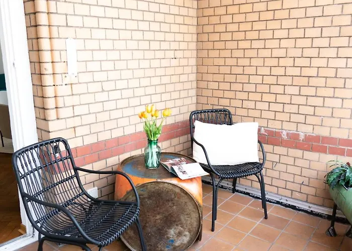 Lio Design Balkon Netflix Parken Lägenhet