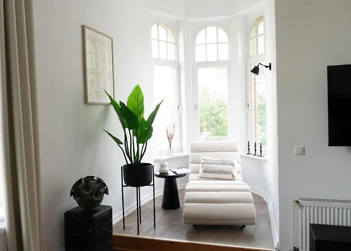 Lio Design Balkon Netflix Parken Lägenhet Minden (North Rhine-Westphalia)